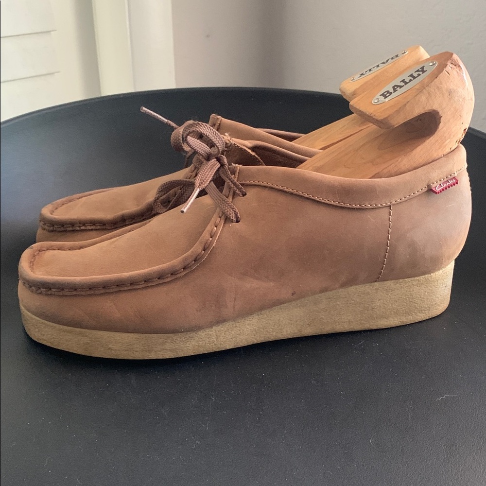 Clarks wallaby padmora leather oxford mens 8.5